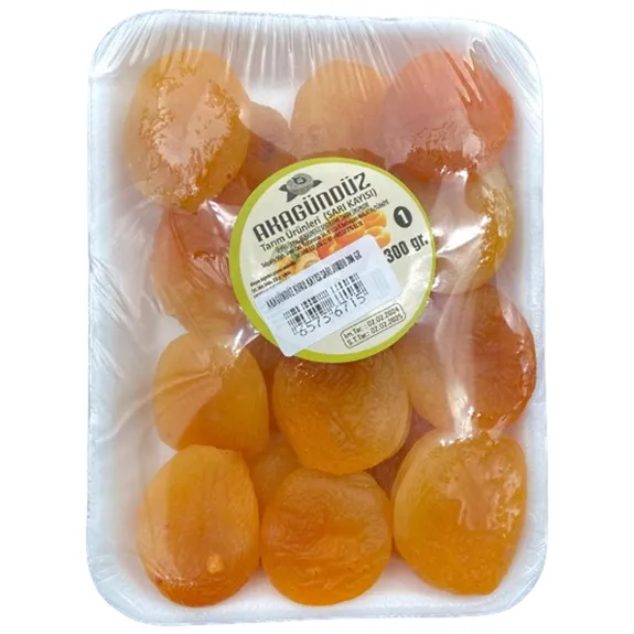 Akagündüz Kuru Kayısı Sarı Jumbo 300 Gr