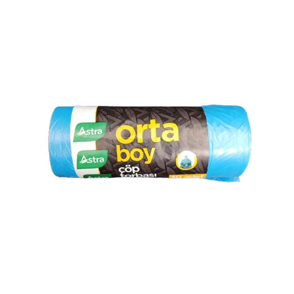 Astra Çöp Torbası Orta Boy Mavi 30 Lu