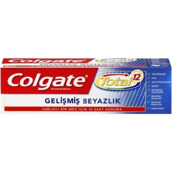 Colgate Total Gelişmiş Beyazlık Diş Macunu 50 Ml