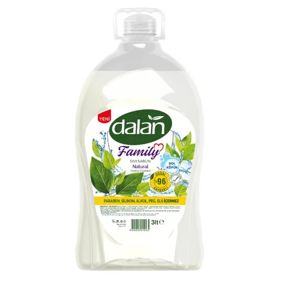 Dalan Family Sıvı Sabun Naturel 3 Lt