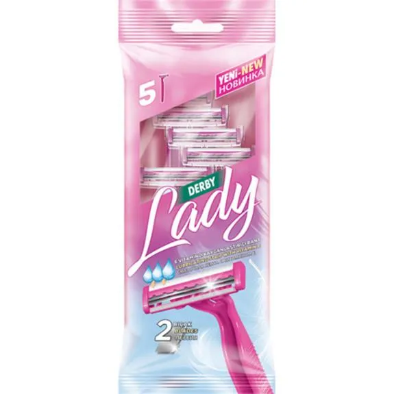 Derby Lady Banyo Tıraş Bıçağı 5 Li