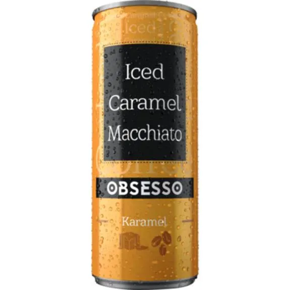 Dimes Obsesso Soğuk Kahve Caramel Macchiato 250 Ml