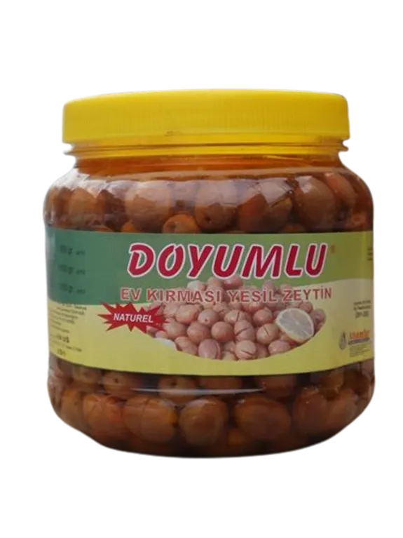 Doyumlu Kırma Yeşil Zeytin Net:1,5 Kg