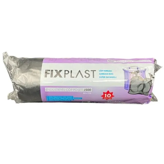 Fix Plast Çöp Torbası 10 Lu J500 (80X110 Cm)