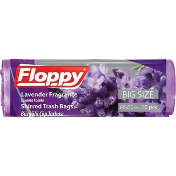 Floppy Büzgülü Çöp Torbası Kokulu