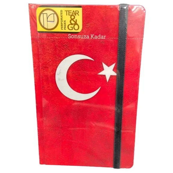 Gıpta İstanbul Sert Kapak Çizgili Defter 13x21 120 Yaprak