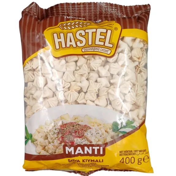 Hastel Soya Kıymalı Mantı 400 Gr