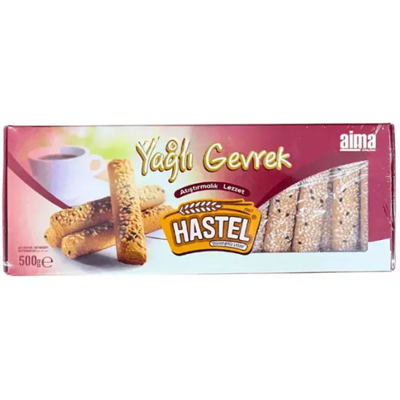 Hastel Tuzlu Yağlı Gevrek 500 Gr