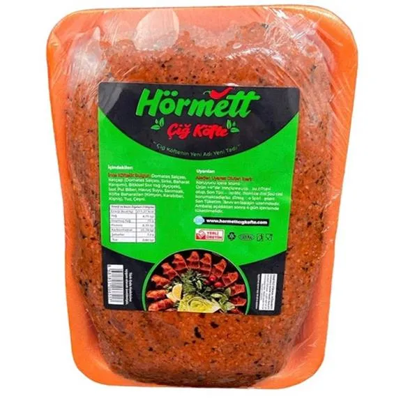 Hörmett Çiğ Köfte Köpük Tabak 500 Gr