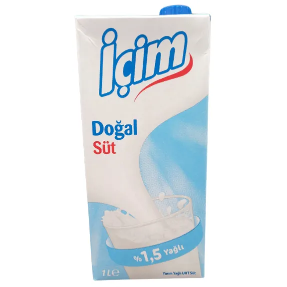 İçim Yarım Yağlı Süt (Tetra) 1 Lt