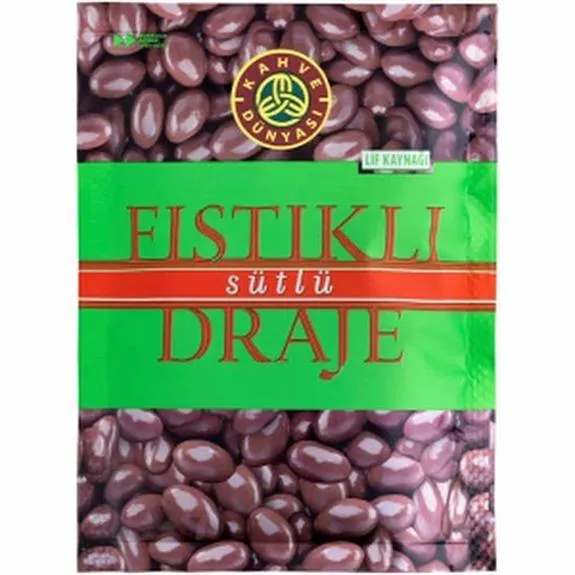 Kahve Dünyası Antep Fıstıklı Sütlü Draje 60 Gr