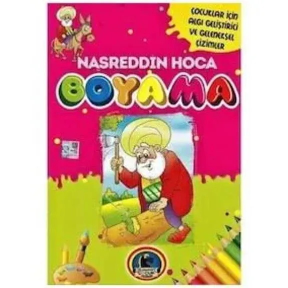 Karatay Boyama Kitabı Nasreddin Hoca 16 Sf