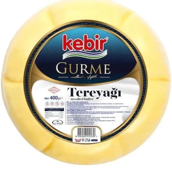 Kebir Gurme Tuzsuz Tereyağı 400 Gr