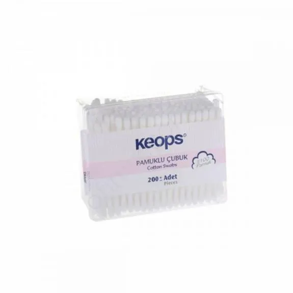 Keops Kulak Çubuğu 200 Lü Kare Orta Boy