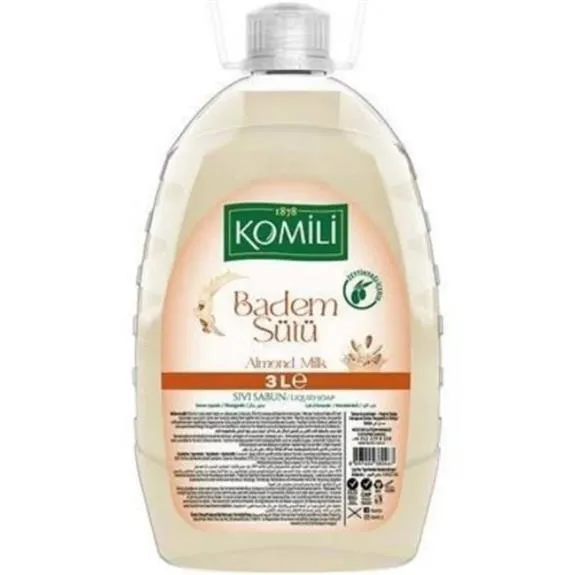 Komili Sıvı Sabun Badem Sütü 3 Lt