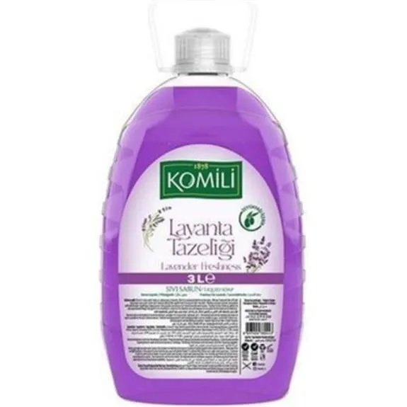 Komili Sıvı Sabun Lavanta Tazeliği 3 Lt