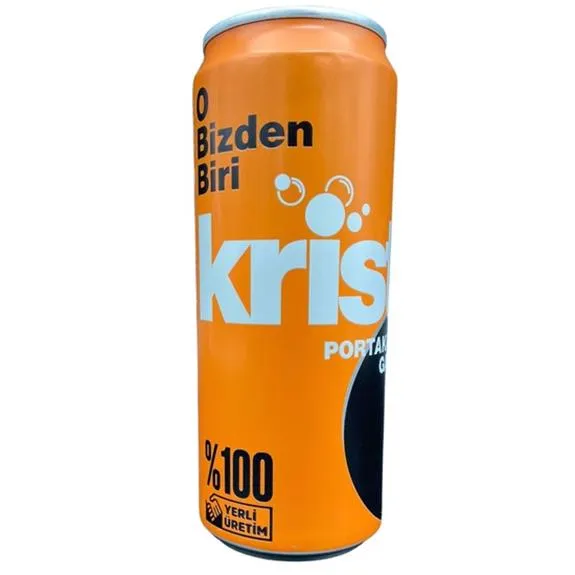 Kristal Portakal Aromalı Gazlı İçecek 330 Ml Tnk