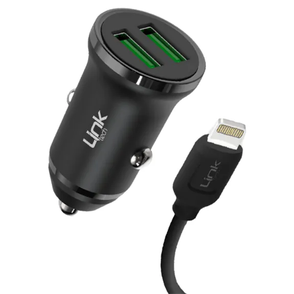 Linktech Eco Lightning Araç Şarj Seti 12W C482
