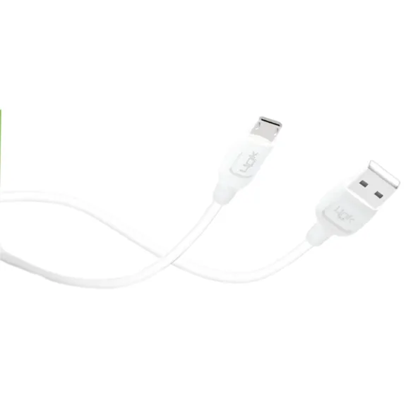 Linktech Micro Şarj Kablosu 1M 2.4A K448