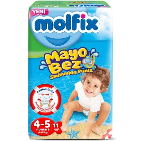 Molfix Mayo Bebek Bezi 4-5 No 11 Li