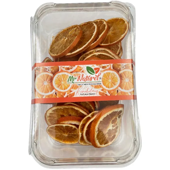Mr Natural Kurutulmuş Portakal Dilimleri 100 Gr