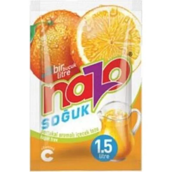 Nazo Toz İçecek Portakal 9 Gr