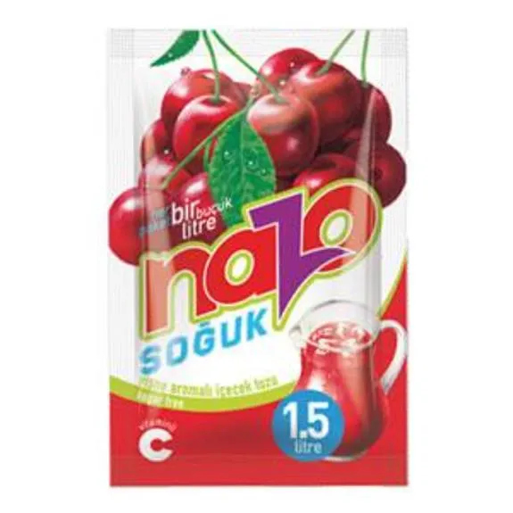 Nazo Toz İçecek Vişne 9 Gr