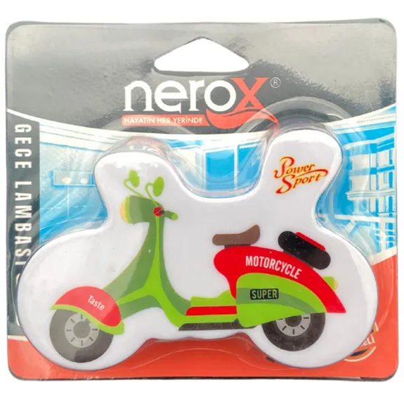 Nerox Gece Lambası 1W Anahtarlı Motosiklet