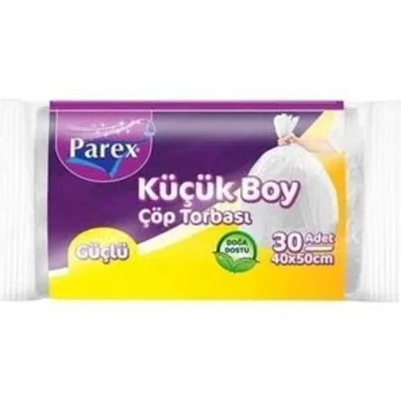 Parex Çöp Torbası Küçük Boy 30 Lu