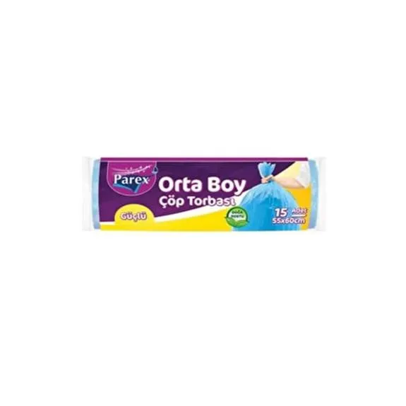 Parex Çöp Torbası Orta Boy 15 Li
