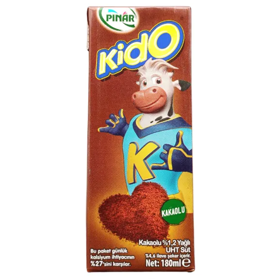 Pınar Kido Kakaolu Süt 180 Ml