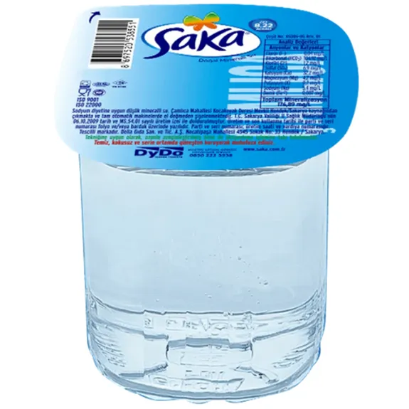 Saka Pet Bardak Su 200 Cc X 60 Ad