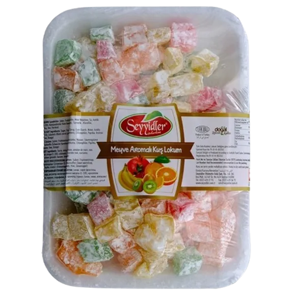 Seyyidler Meyveli Kuş Lokumu 400 Gr