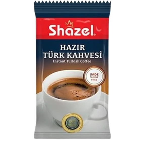 Shazel Hazır Türk Kahvesi Sade 7 Gr