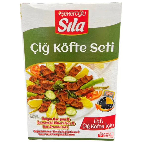 Sıla Etli Çiğ Köfte Seti 500 Gr