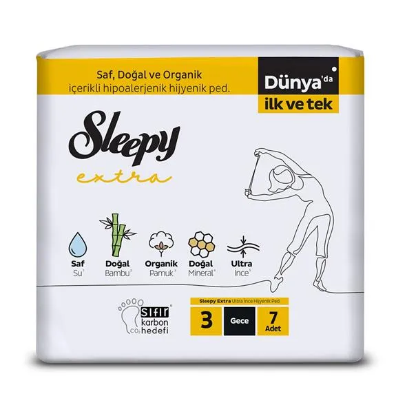 Sleepy Slim Extra Ped Gece 7 Li
