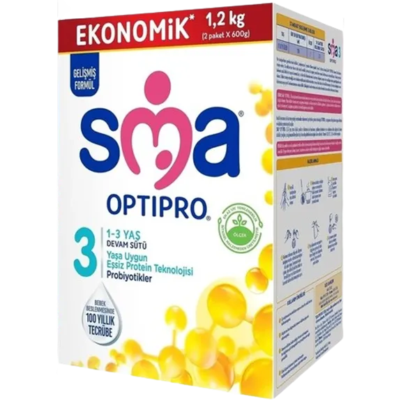 Sma Optipro Devam Sütü 3 No 1,2 Kg