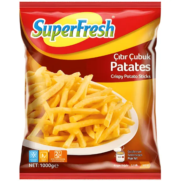 Superfresh Çıtır Patates 7X7 1000 Gr
