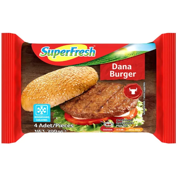 Superfresh Gourmet Hamburger 200 Gr