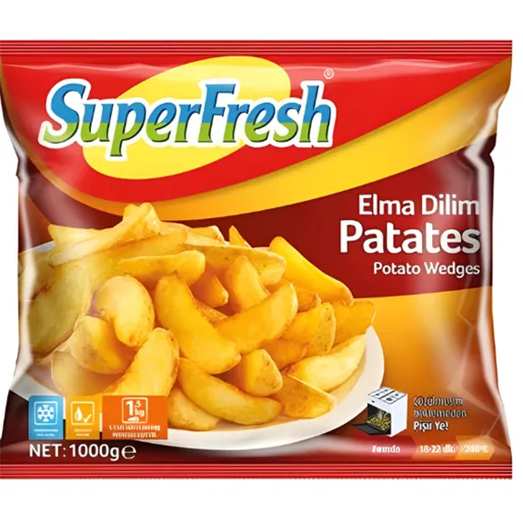 Superfresh Patates 1/8 Elma Dilimli 1000 Gr