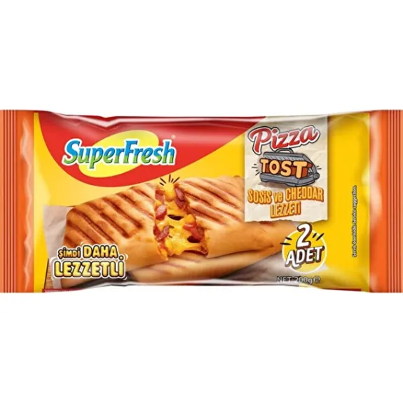 Superfresh Tost Cheddarlı Pizza 200 Gr