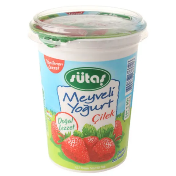 Sütaş Çilekli Yoğurt 475 Gr