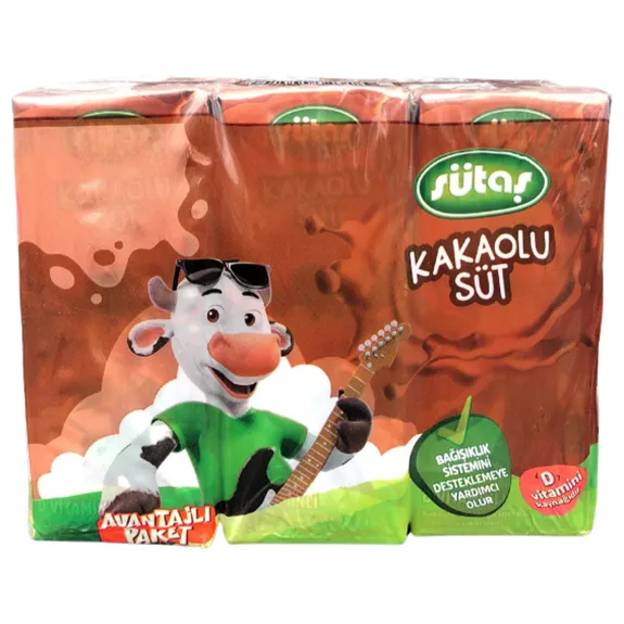 Sütaş Kakaolu Süt 6X180 Ml