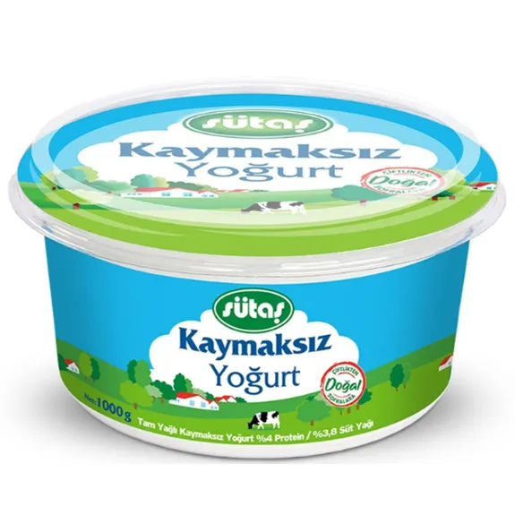 Sütaş Kaymaksız Yoğurt 1000 Gr
