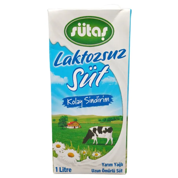 Sütaş Laktozsuz Süt 1 Lt