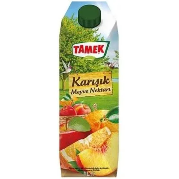 Tamek Meyve Nektarı Karışık 1 Lt Tetra
