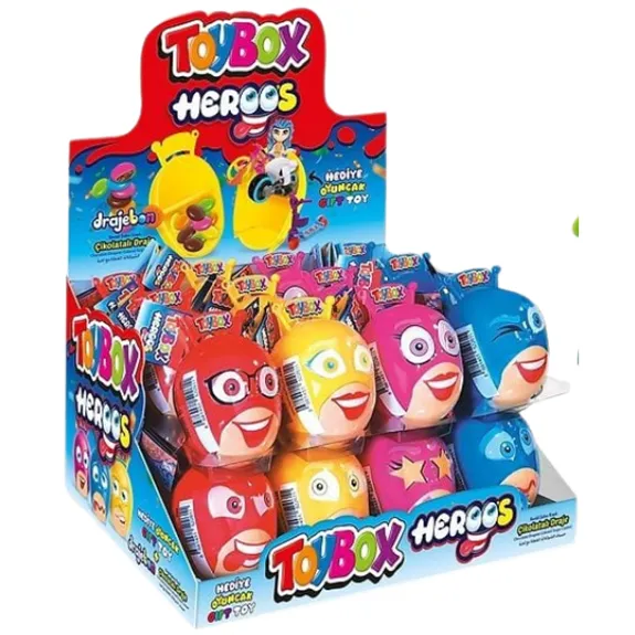 Toybox Heroos Oyuncaklı Draje 10 Gr