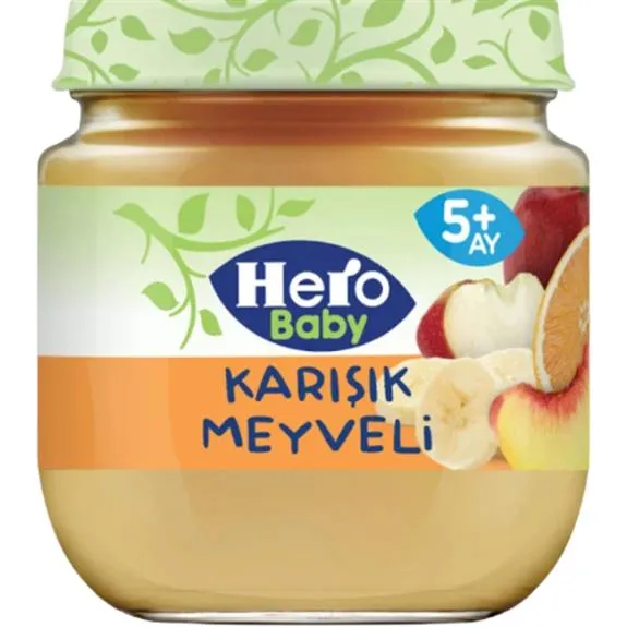 Ülker Hero Baby Karışık Meyveli Kavanoz Mama 125 Gr