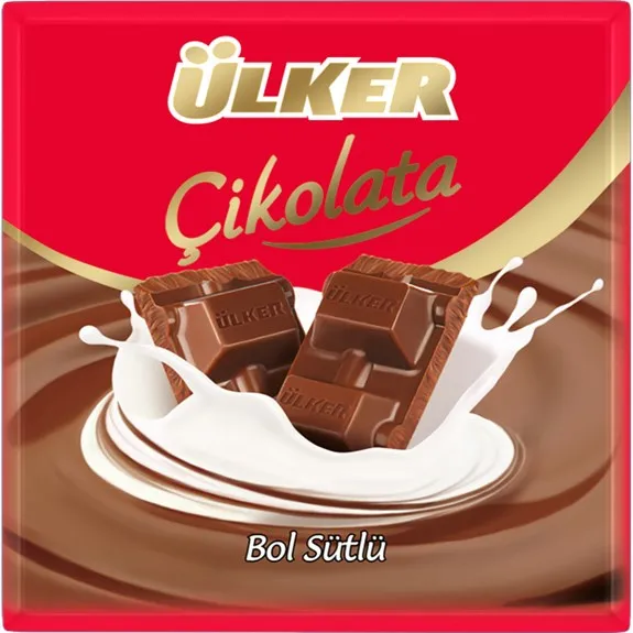 Ülker Sütlü Kare Çikolata 60 Gr